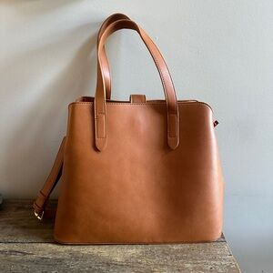 NWT - THE SATCHEL BAG - BROWN